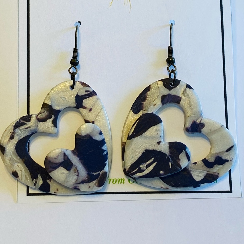 TomUs5 Collection clay handmade earrings